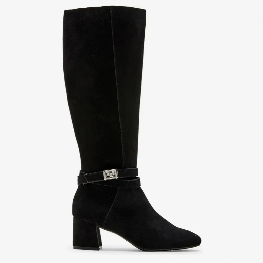 🌸BLONDO🌸 Ashley Waterproof Black Boot Size: 8M